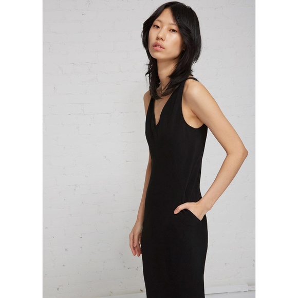 Rick Owens Dresses & Skirts - NWT Rick Owens Kinga Black Midi Dress - Size 42